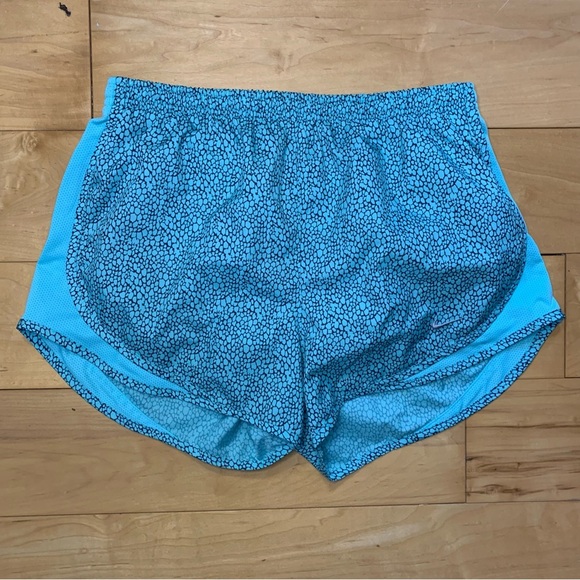 Nike Pants - Nike Dri-Fit Teal Blue Black Running Shorts Size Medium